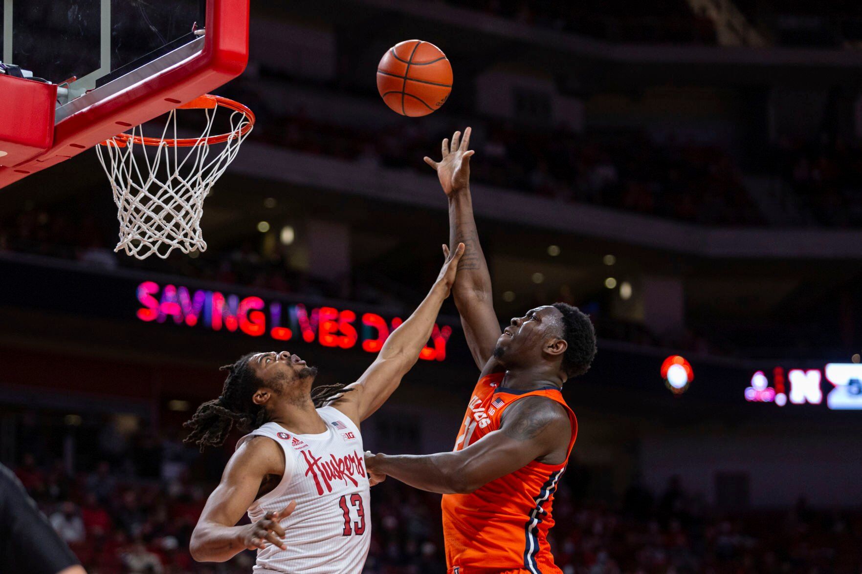 Illinois Nebraska Basketball